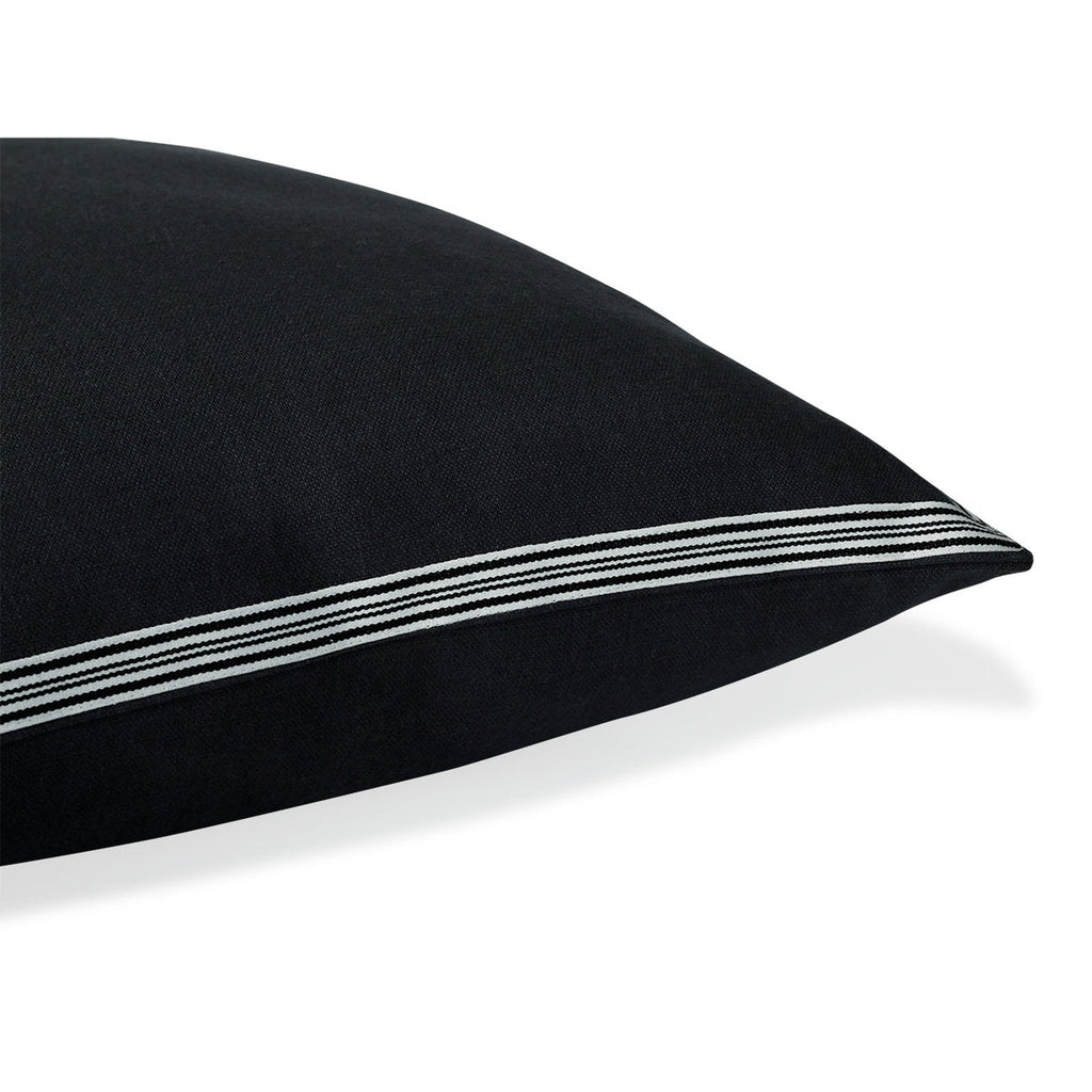 Victor - Coussin - Toile De Coton - Fusain