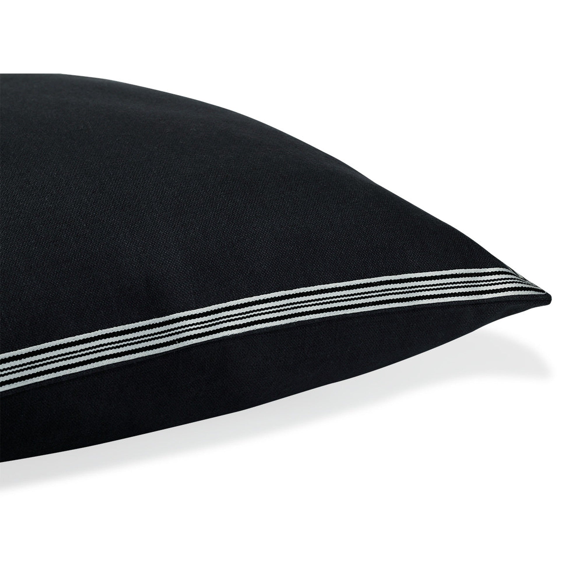 Victor - Coussin - Toile De Coton - Fusain