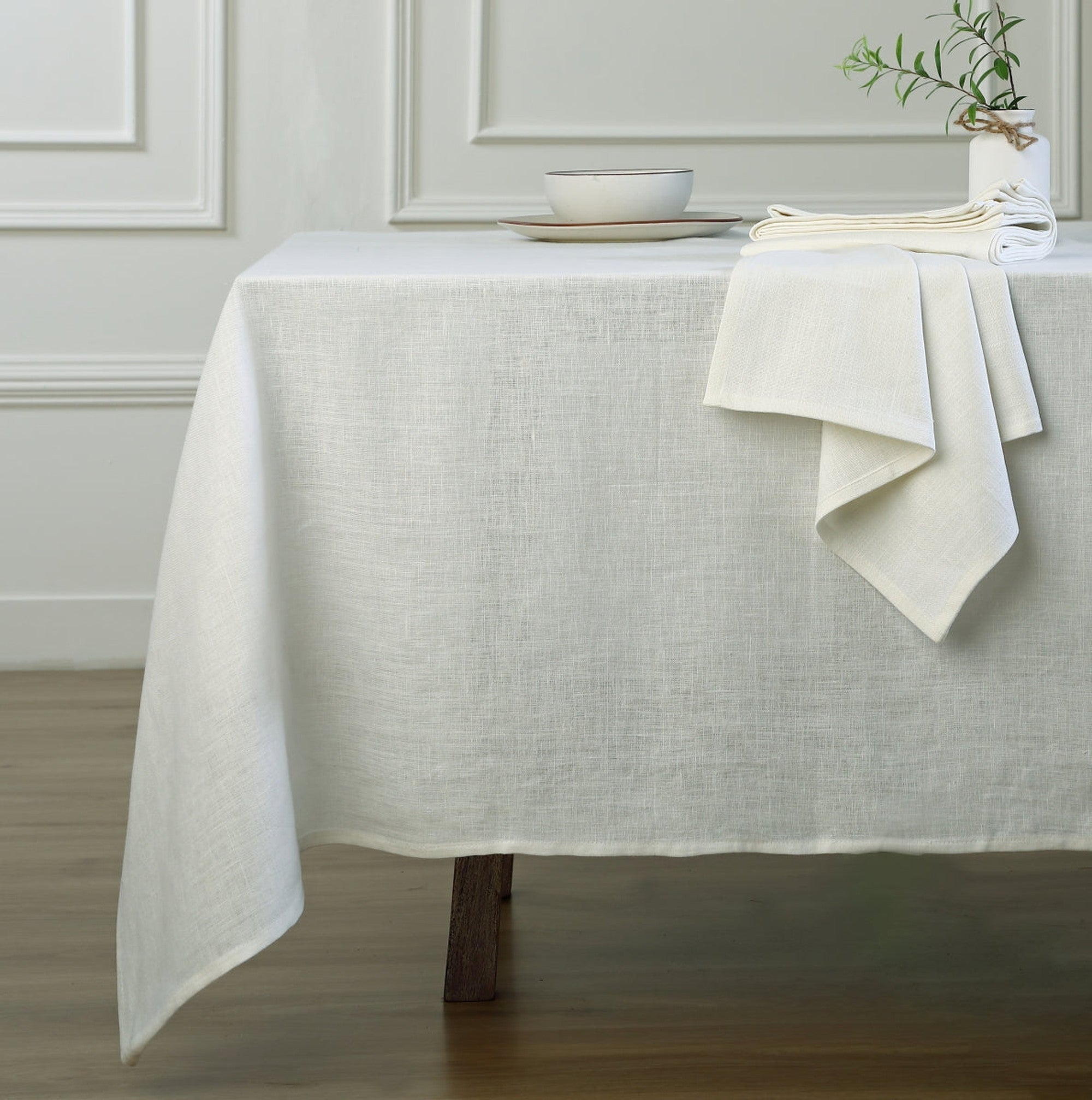 Paul - Nappe - Lin Lavé - Blanc