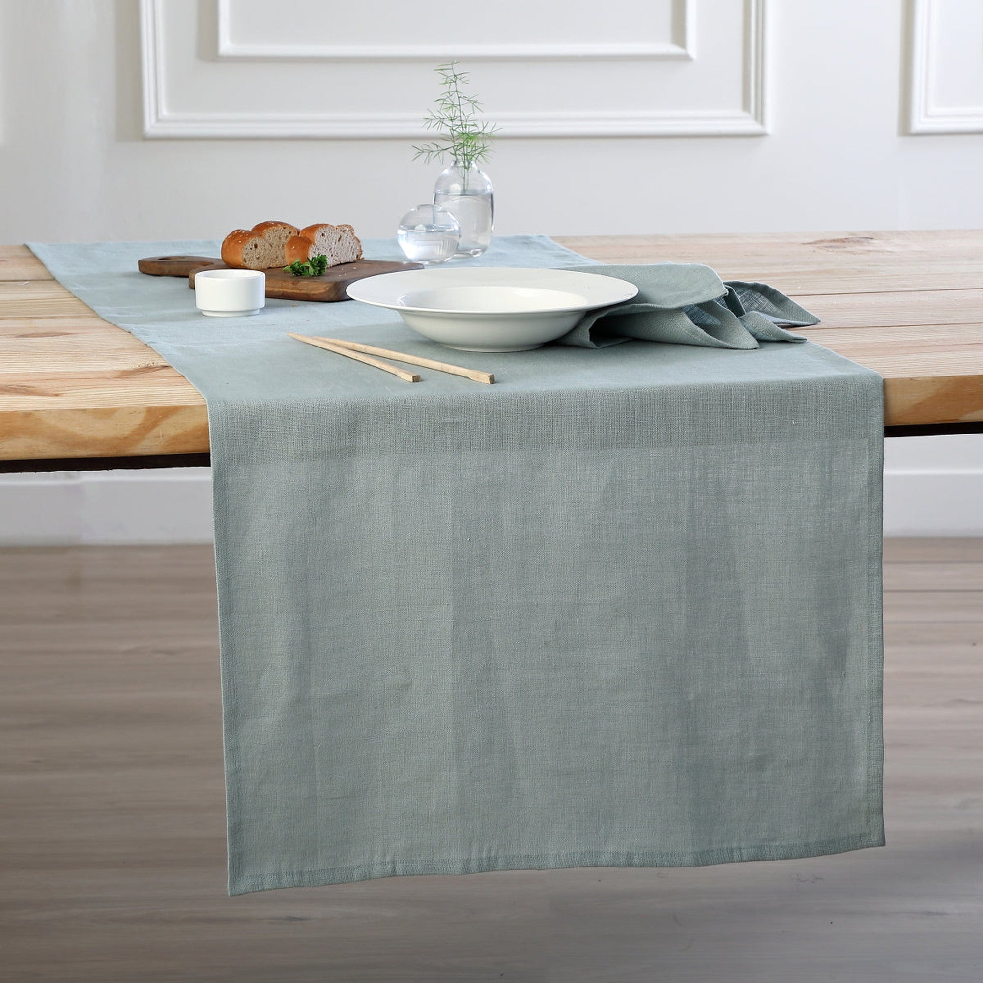 Paul - Lot De 4 Serviettes De Table - Vert Céladon