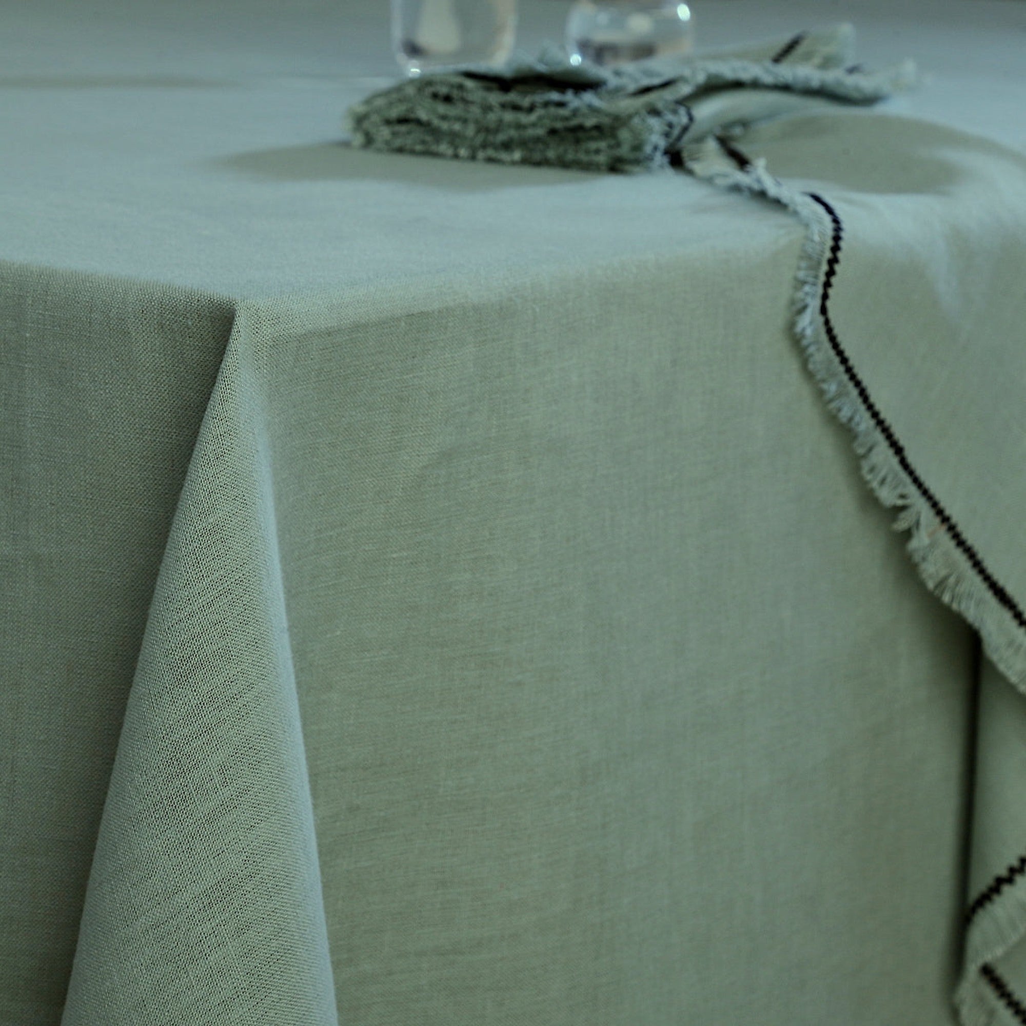 Gabriel - Nappe - Vert Céladon/Noir