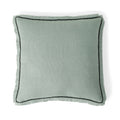 Gabriel - Coussin - Lin Lavé - Vert Céladon/Noir