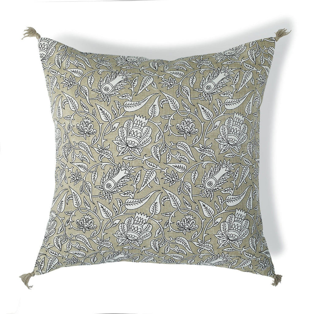 Noida - Coussin - Toile De Coton - Naturel