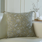 Noida - Coussin - Toile De Coton - Naturel