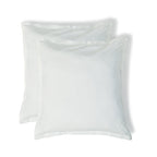 Nina - Funda De Almohada (X2) - Percal De Algodón - Blanco