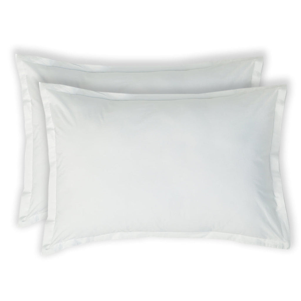 Nina - Funda De Almohada (X2) - Percal De Algodón - Blanco