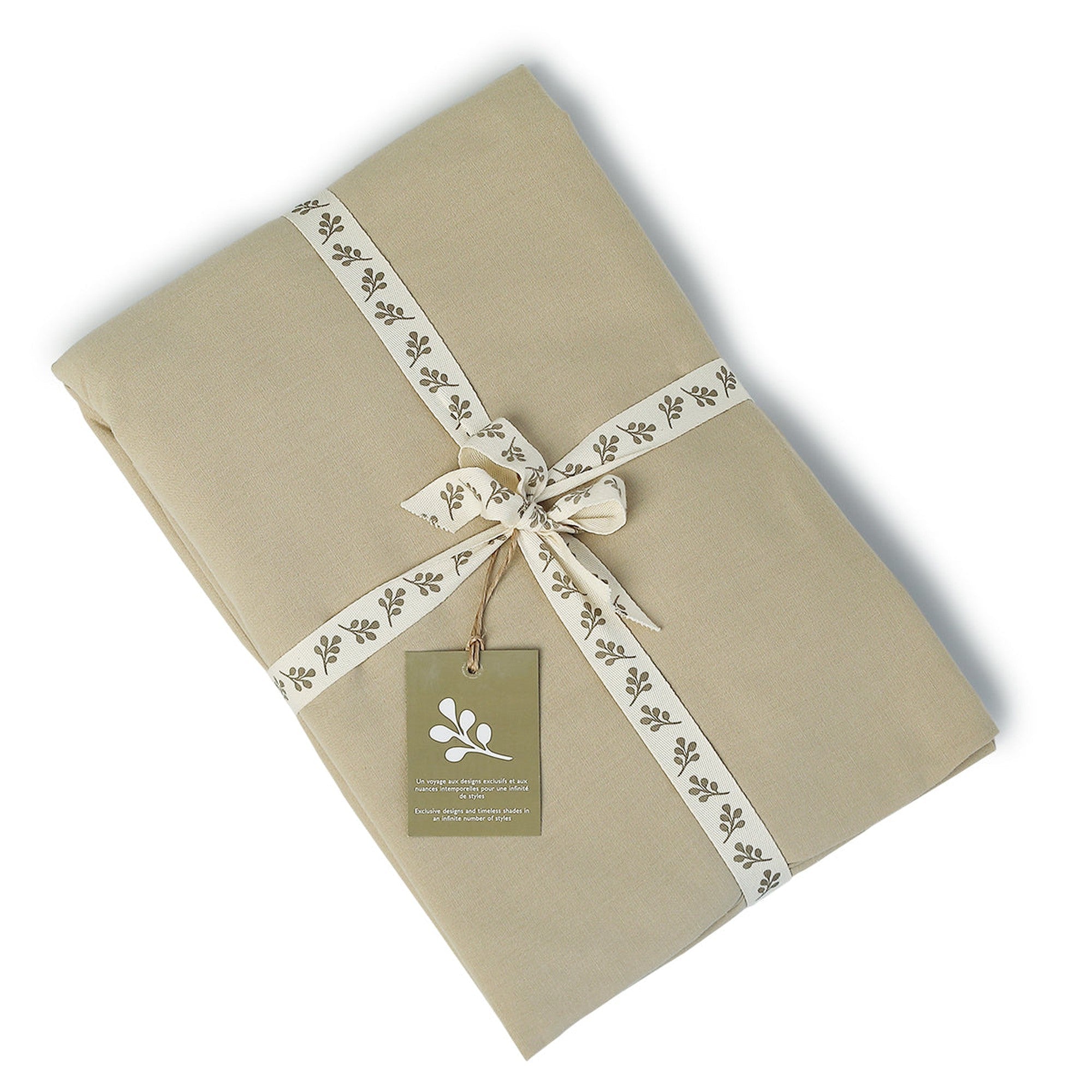Luna - Pack Of 2 Pillowcases - Washed Cotton - Sand