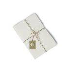 Nina - Fitted Sheet - Cotton Percale - White