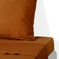 Nina - Flat Sheet - Percale - Caramel