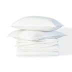 Nina - Parure + Taies - Percale De Coton - Blanc