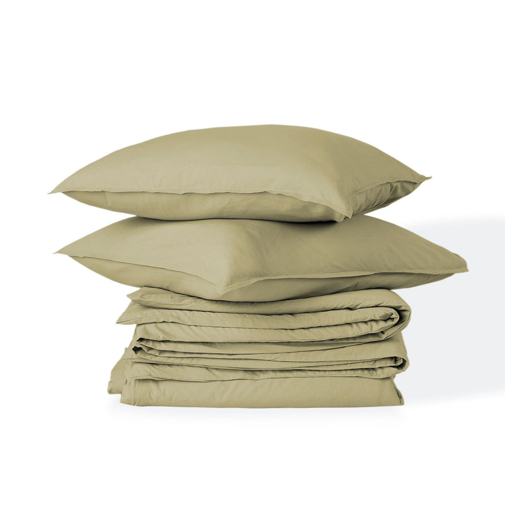 Luna - Bedding Set - Washed Cotton - Sand