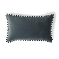 Velvet - Cushion Cover - Cotton Velvet - Storm Blue