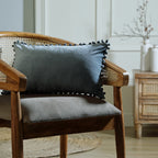 Velvet - Cushion Cover - Cotton Velvet - Storm Blue