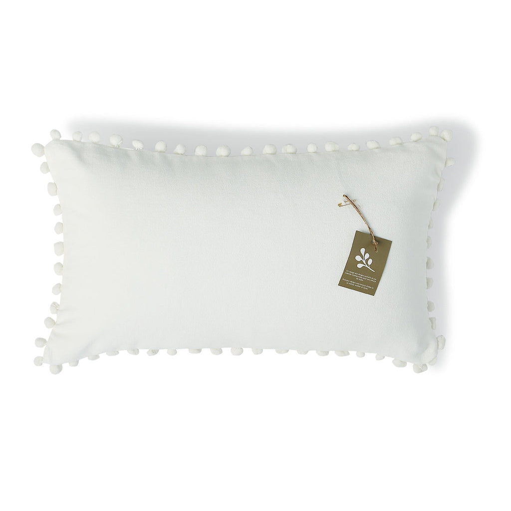 Velvet - Cushion Cover - Cotton Velvet - Ecru