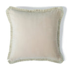 Riva - Funda de Cojín - Terciopelo de Algodón - Beige