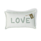 Funda de Cojín - Lona de Algodón - Azul Glaciar - Xlove
