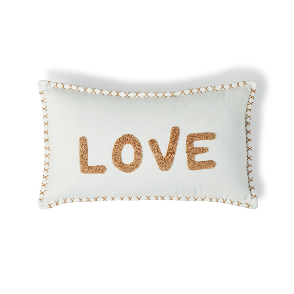 Housse De Coussin Toile De Coton 50X30 Xlove Terre De Sienne