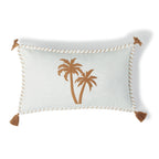 Oasis - Coussin - Toile De Coton - Terre De Sienne