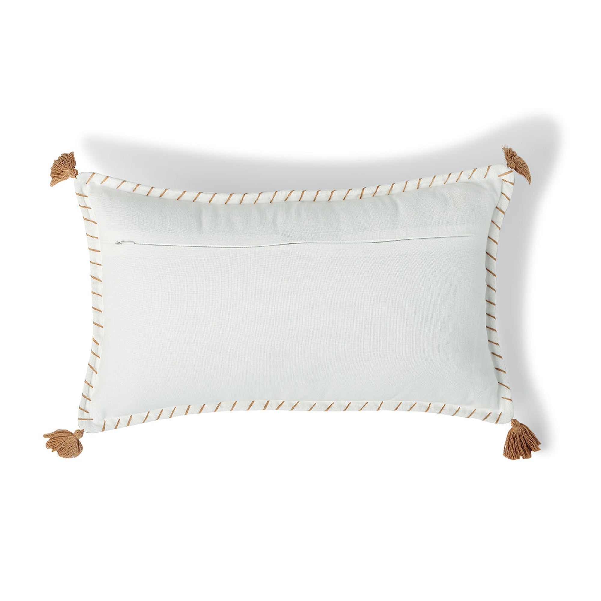 Oasis - Coussin - Toile De Coton - Terre De Sienne