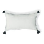 Oasis Velours - Coussin - Velours De Coton - Bleu Orage