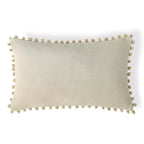 Velvet - Housse De Coussin - Velours De Coton - Craie