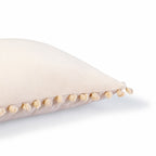 Velvet - Housse De Coussin - Velours De Coton - Craie
