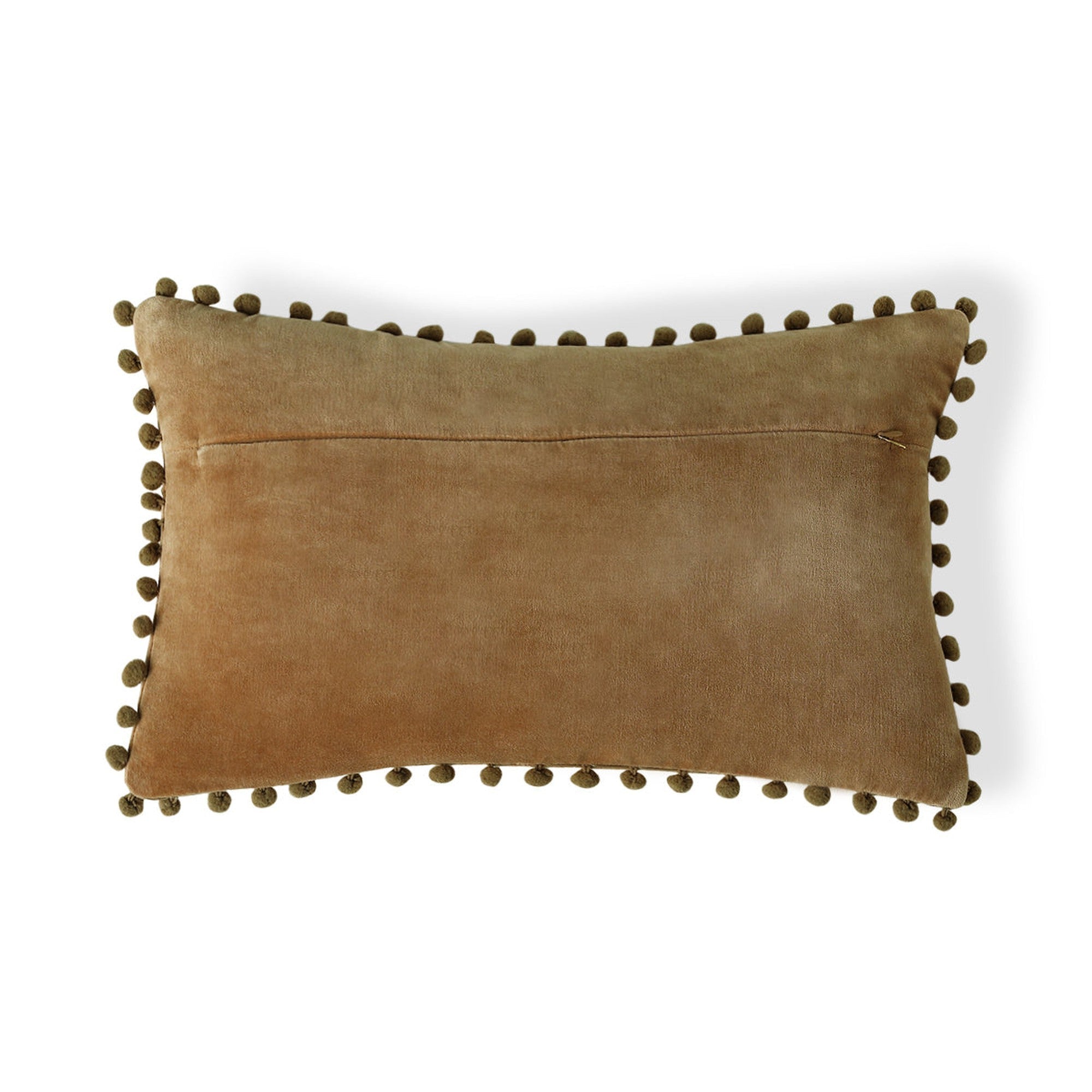 Velvet - Housse De Coussin - Velours De Coton - Camel