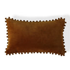 Velvet - Coussin - Velours De Coton - Brun Tabac