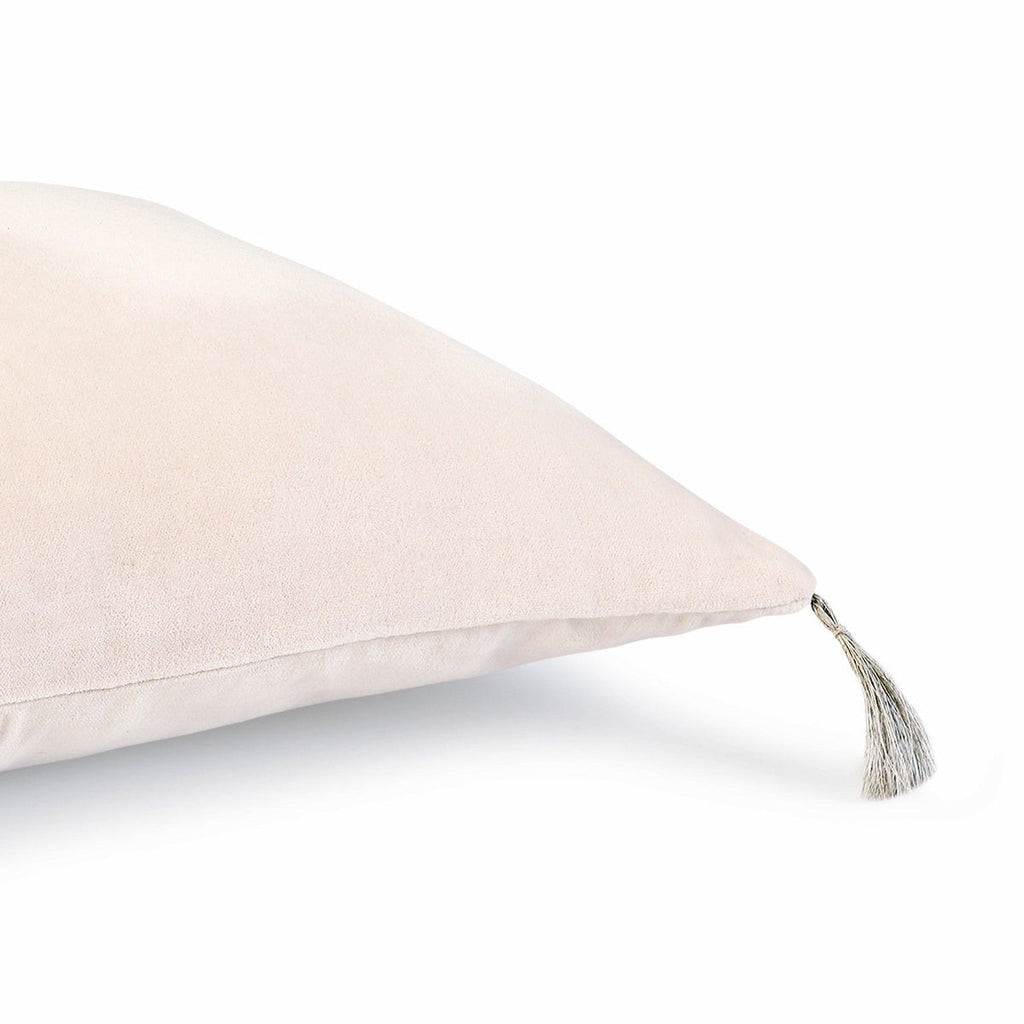 Danube - Cushion - Cotton Velvet - Chalk
