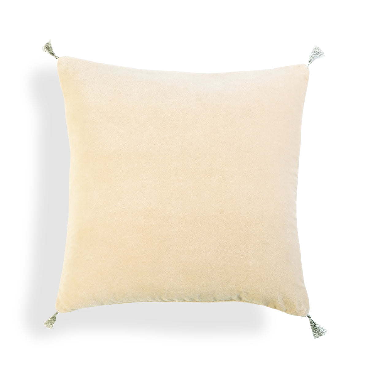 Danube - Coussin - Velours De Coton - Dune