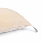 Danube - Coussin - Velours De Coton - Dune