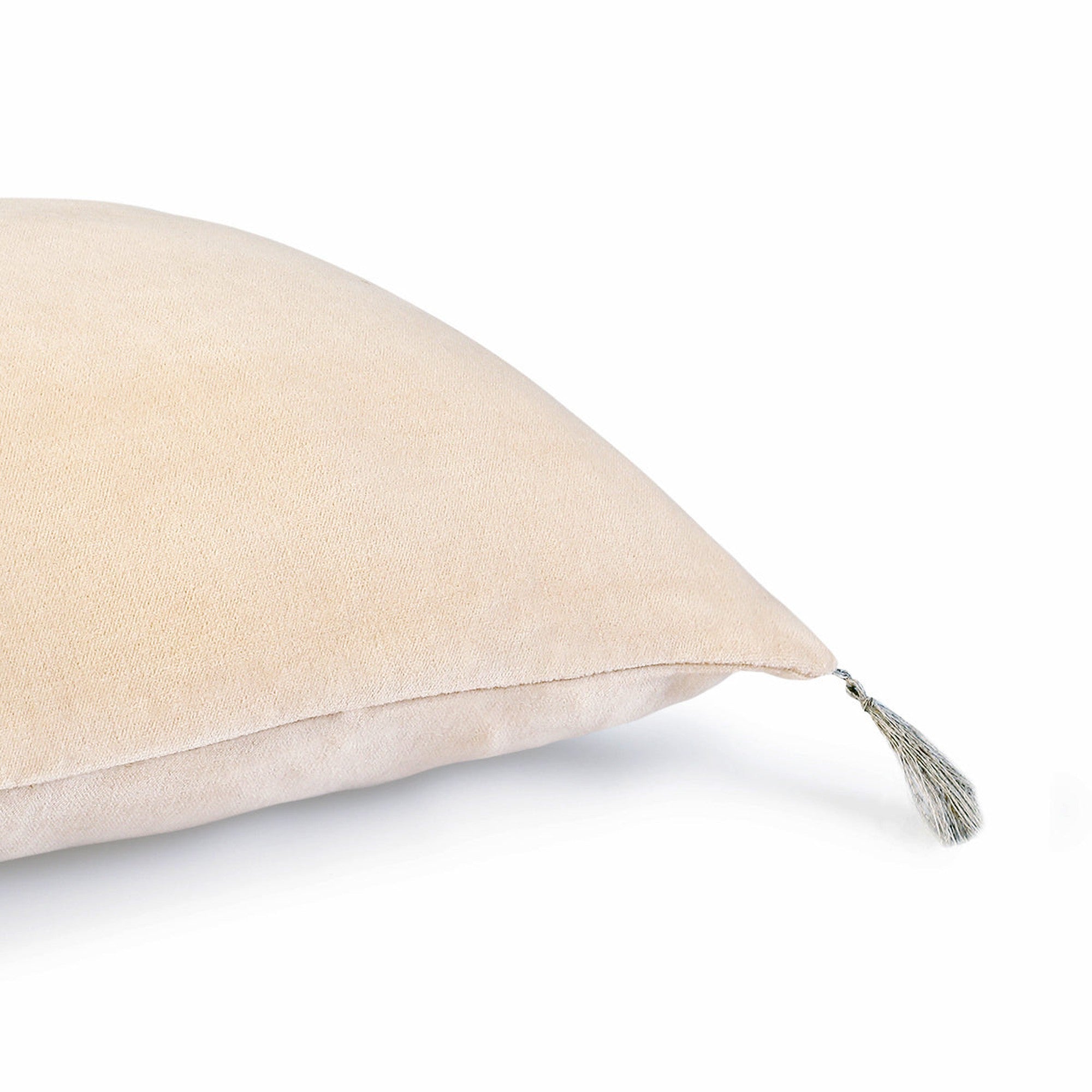 Danube - Coussin - Velours De Coton - Dune