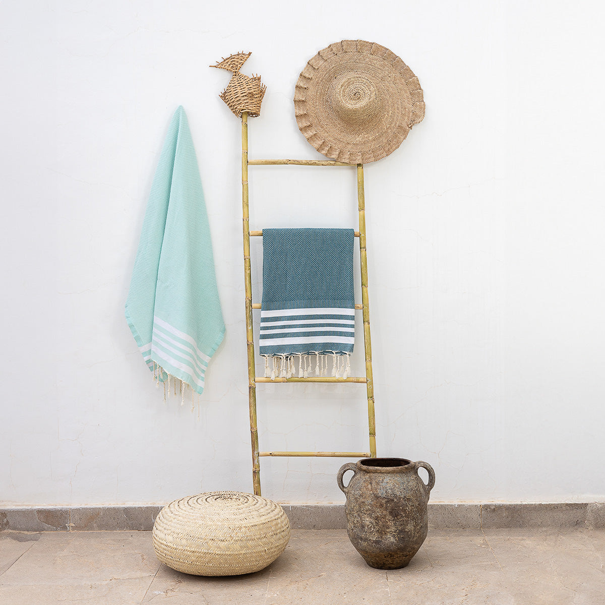 Newport - Fouta - Bleu Pétrole