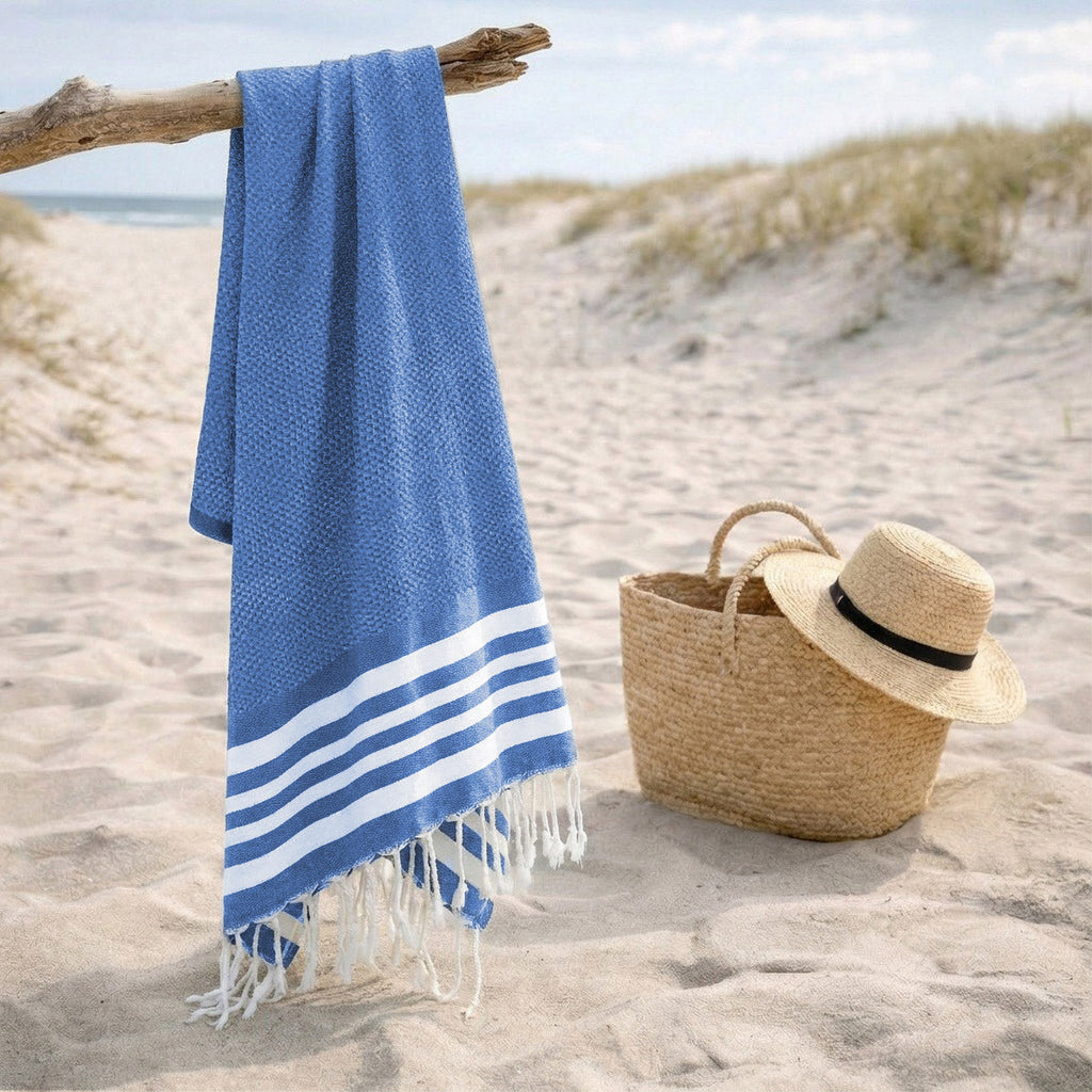 Newport - Fouta - Bleu Grec