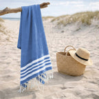 Newport - Fouta - Bleu Grec