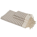 Foutas De Bain (1+2) Coton 100X200+2(40X60) Hossegor Taupe