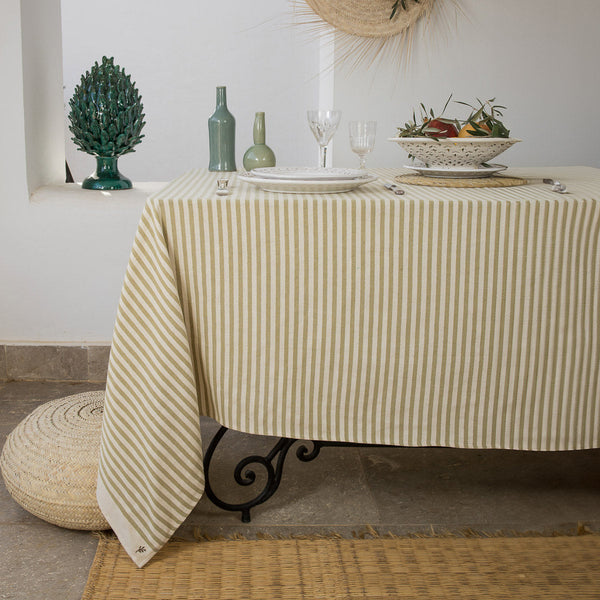Hossegor - Tablecloth - Lime Green