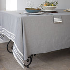 Mahdia - Nappe - Coton - Gris Moyen