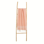 Sienna - Fouta Jacquard - Rose Poudré
