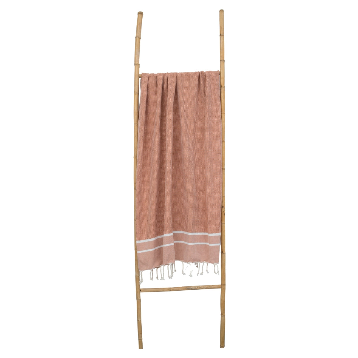 Sienna - Fouta Jacquard - Rose Argile