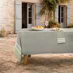 Sienna - Parure De Table - Coton - Vert Olive