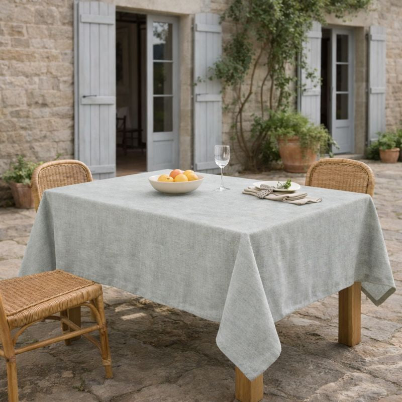 Colette - Parure De Table - Coton - Vert Olive