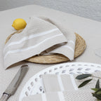Sienna - Nappe + 10 Serviettes - Beige