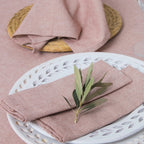 Colette - Nappe + 10 Serviettes - Rouge Tomette