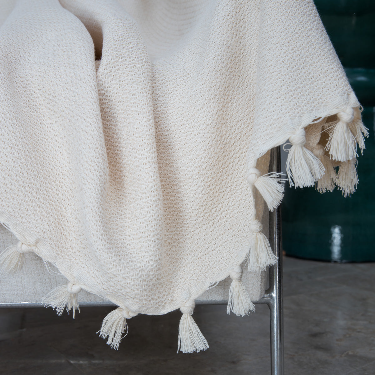 Zermatt - Plaid - Coton - Beige Lin
