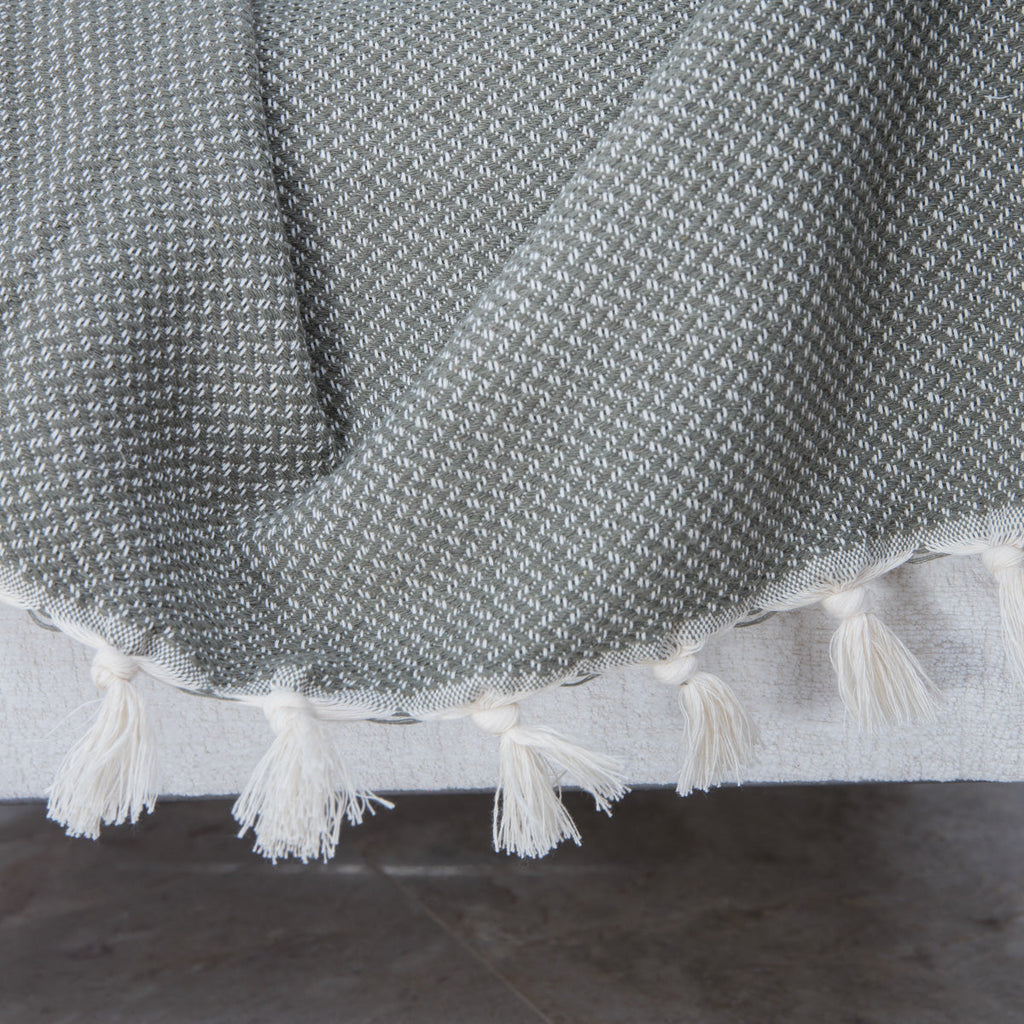 Zermatt - Plaid - Coton - Vert Olive