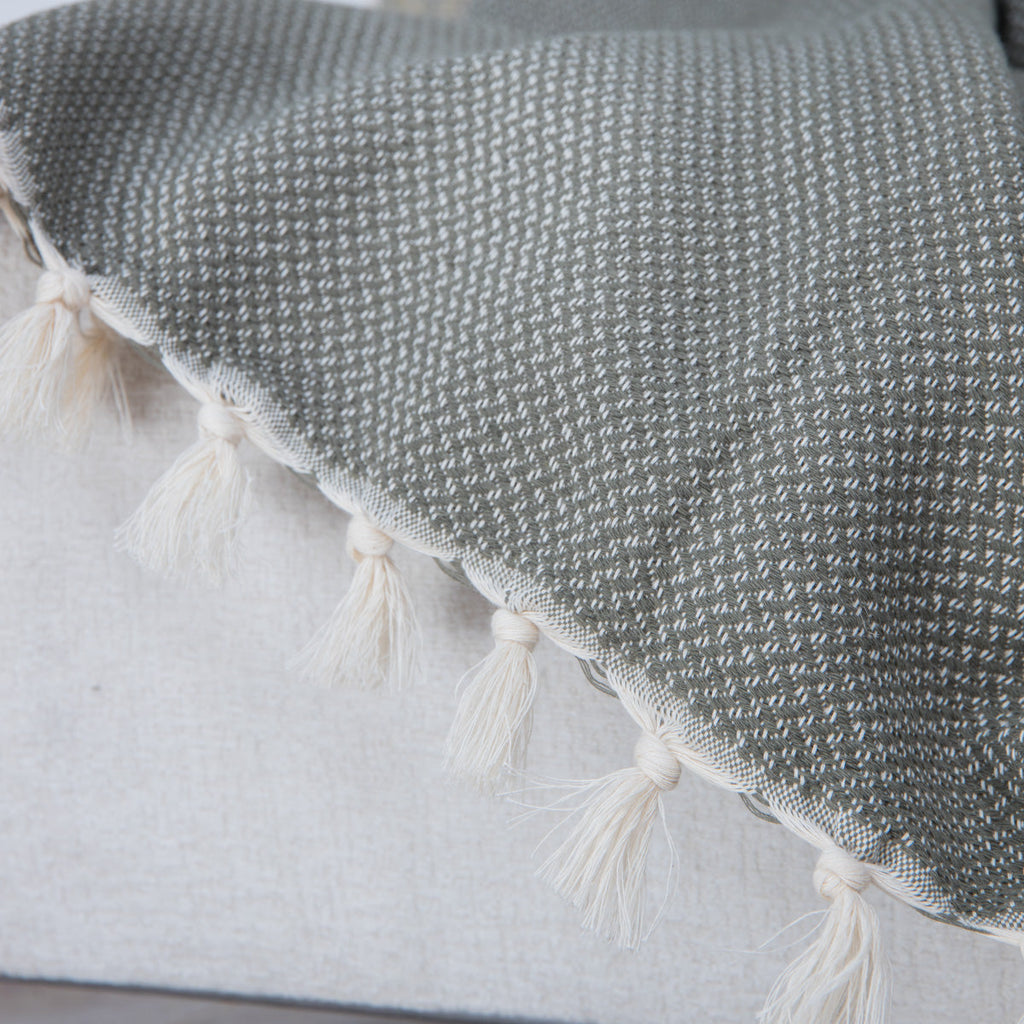 Zermatt - Plaid - Coton - Vert Olive