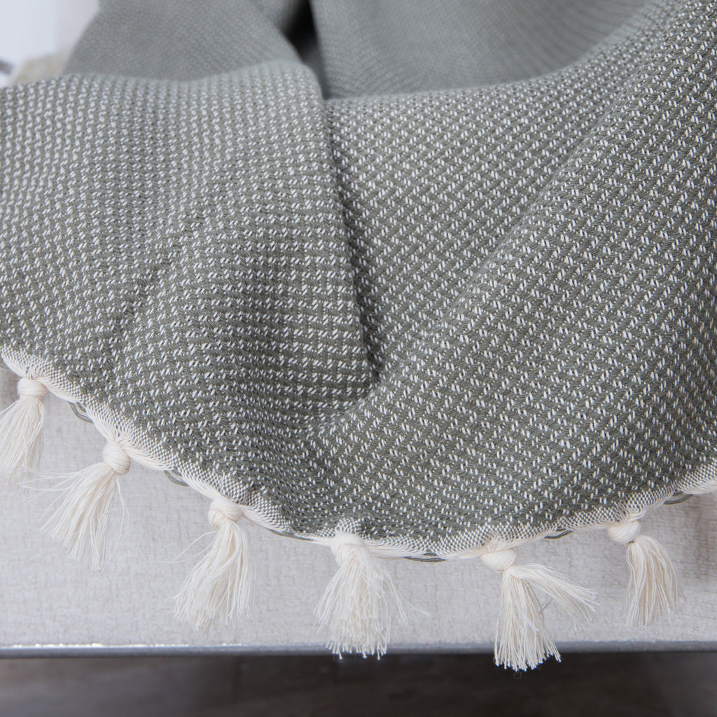 Zermatt - Plaid - Coton - Vert Olive