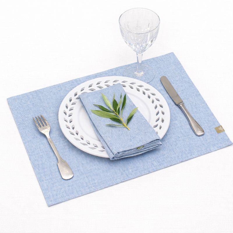 Colette - Set De Table (X4) - Bleu Grec