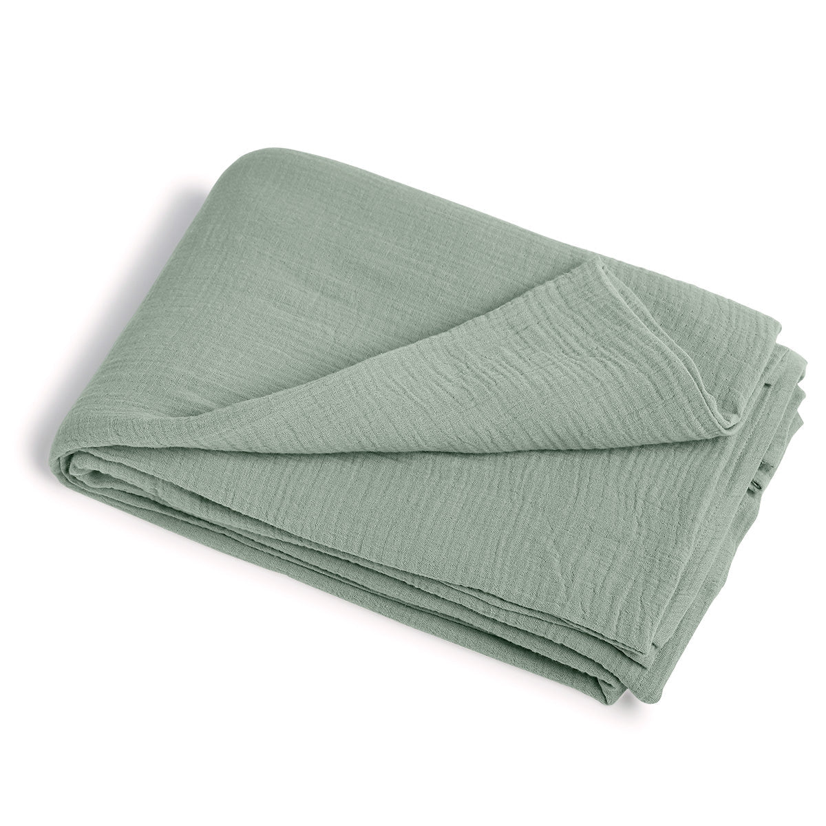Alma - Nappe + 10 Serviettes - Vert Céladon